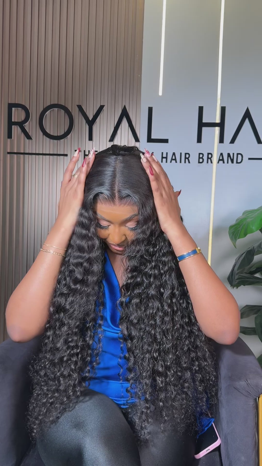 26" Deep Wave 300g with 5x5 Closure